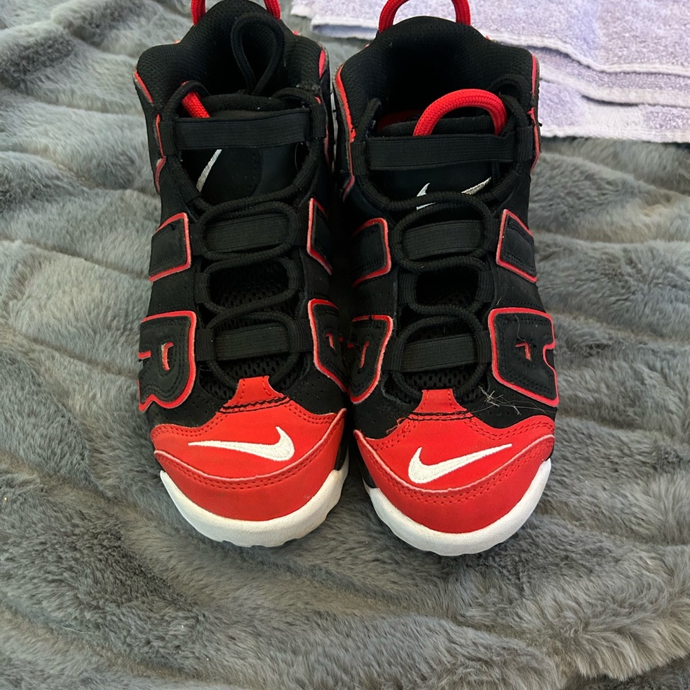 Nike Red and Black Sneakers